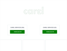 Tablet Screenshot of carel.gr