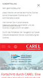 Mobile Screenshot of carel.de